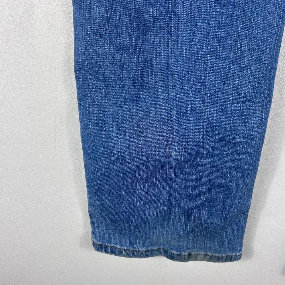 Carhartt 102804 Mens 42x30 Relaxed Fit Straight Leg Blue Stretch Denim Jeans - Picture 7 of 15